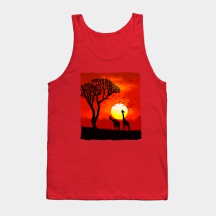 Giraffes Tank Top